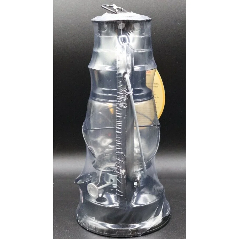 Florasense Hurricane Lantern Oil Lamp Black - Vintage / Retro NEW